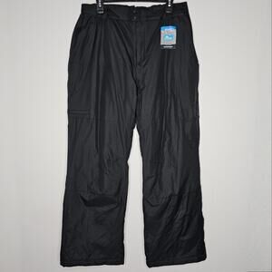 NWT Columbia Men's Black/Waterproof Snowpants Size XL